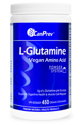 CanPrev L-Glutamine Powder - Lighten Up Shop