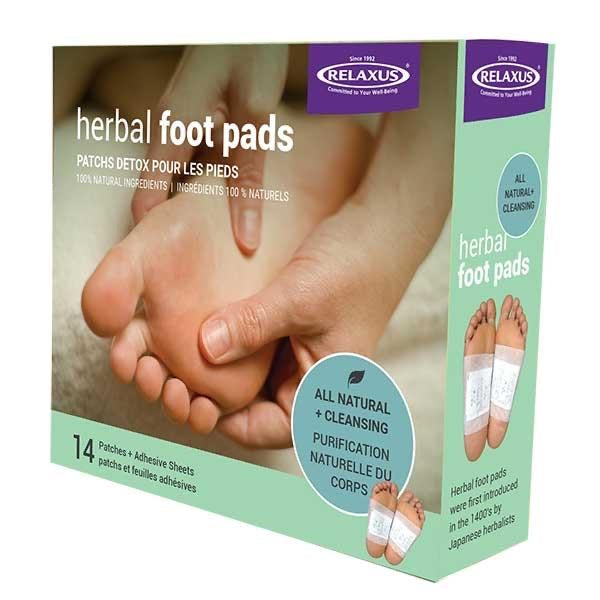 Relaxus Herbal Detox Foot Pads - Lighten Up Shop