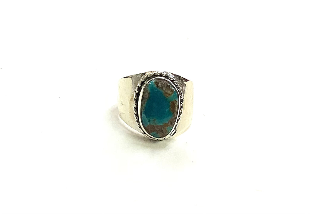 Tibetan Turquoise Ring - Lighten Up Shop
