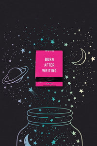 Burn After Writing Journal (Magic Stars) - Lighten Up Shop