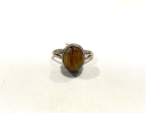 Rutilated Quartz Ring $32 - Lighten Up Shop