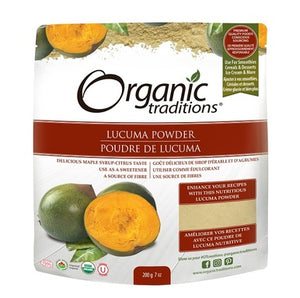Organic Traditions Lucuma Powder 200g - Lighten Up Shop