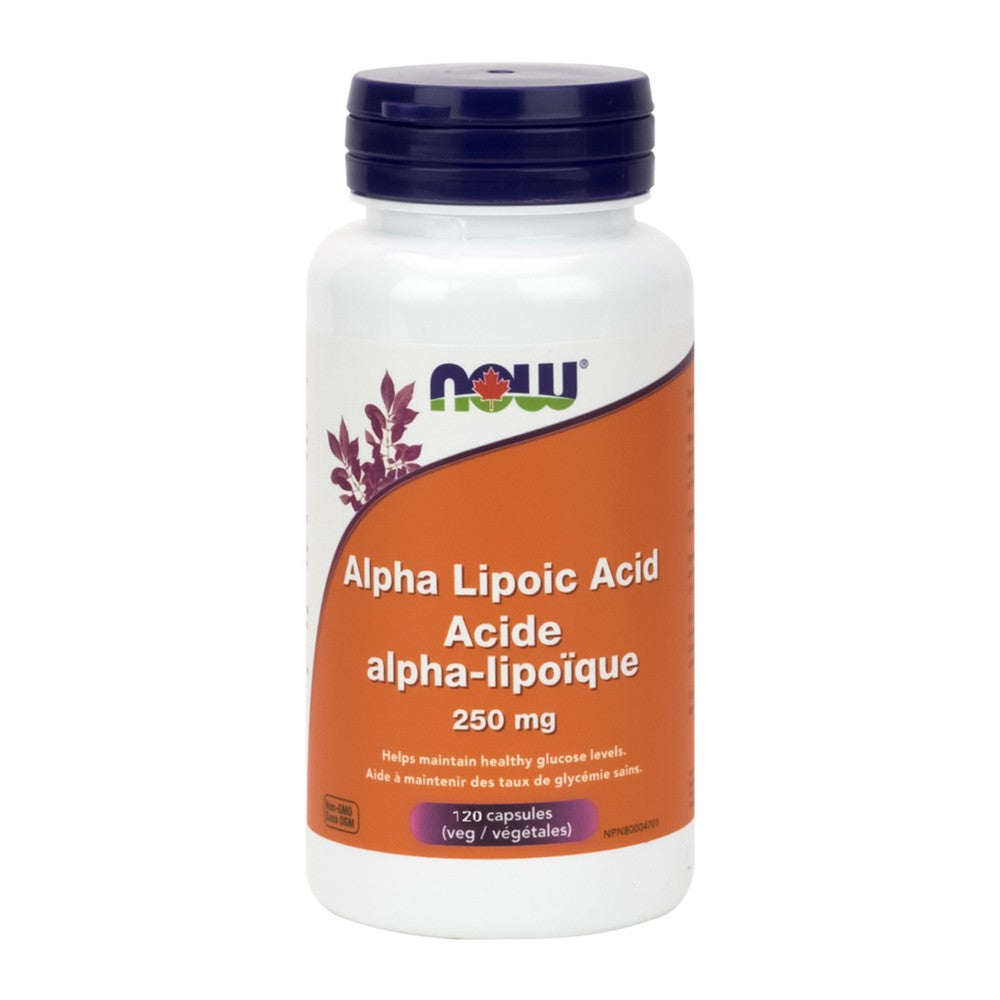 Alpha Lipoic Acid 250mg 120 capsules - Lighten Up Shop