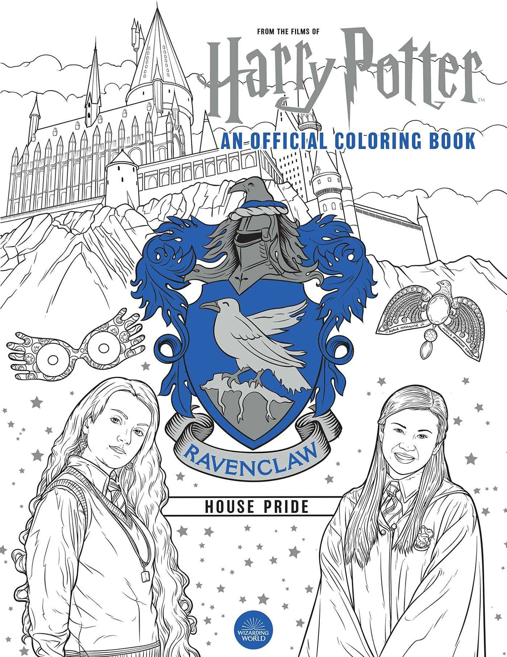 Harry Potter Ravenclaw - An Official Coloring Book - Lighten Up Shop