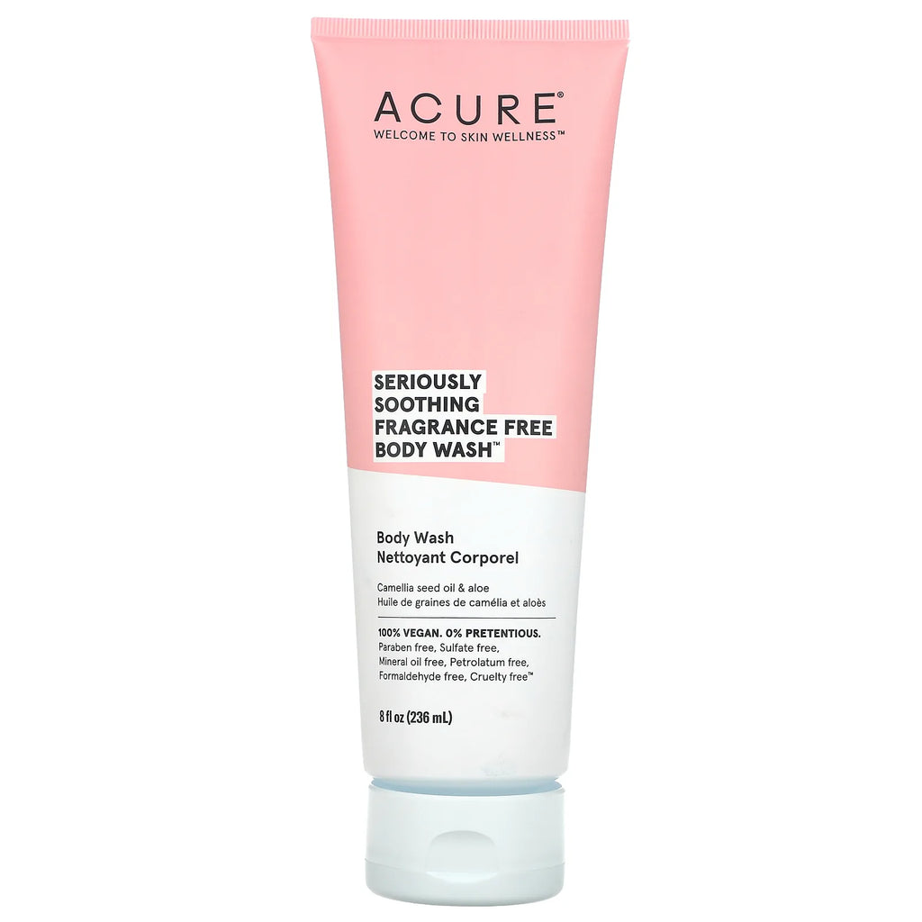 Acure Seriously Soothing Body Wash - Fragrance Free - Lighten Up Shop