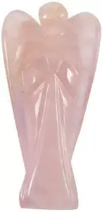 Rose Quartz Angel $25 - Lighten Up Shop