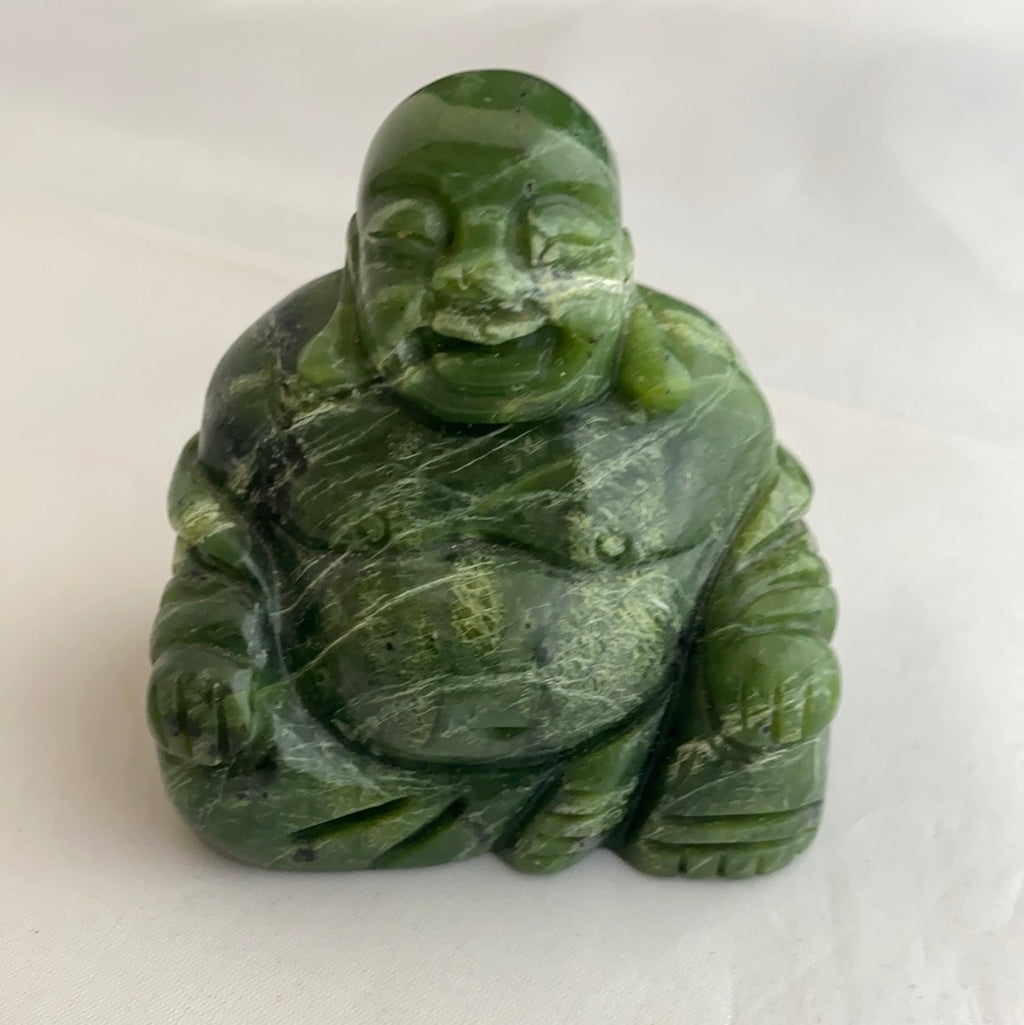Jade Buddha 2.5” - Lighten Up Shop
