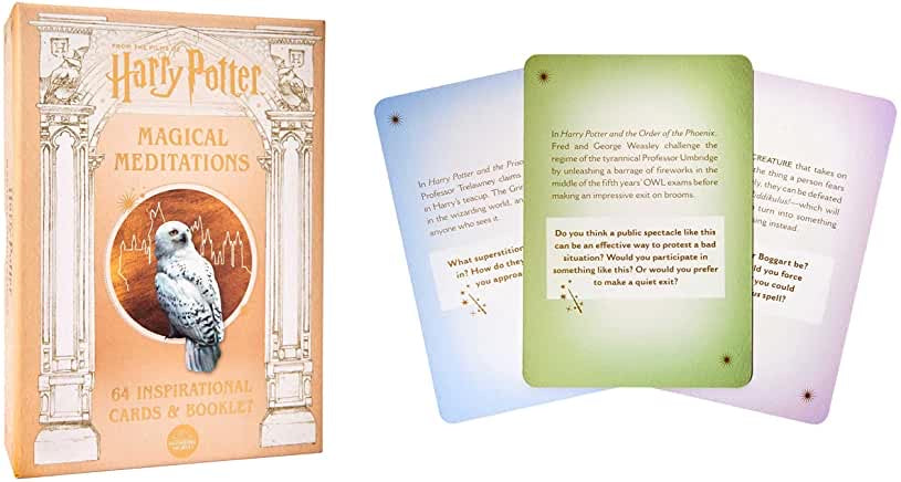 Harry Potter Magical Meditations Inspirational Cards and Booklet - Lighten Up Shop