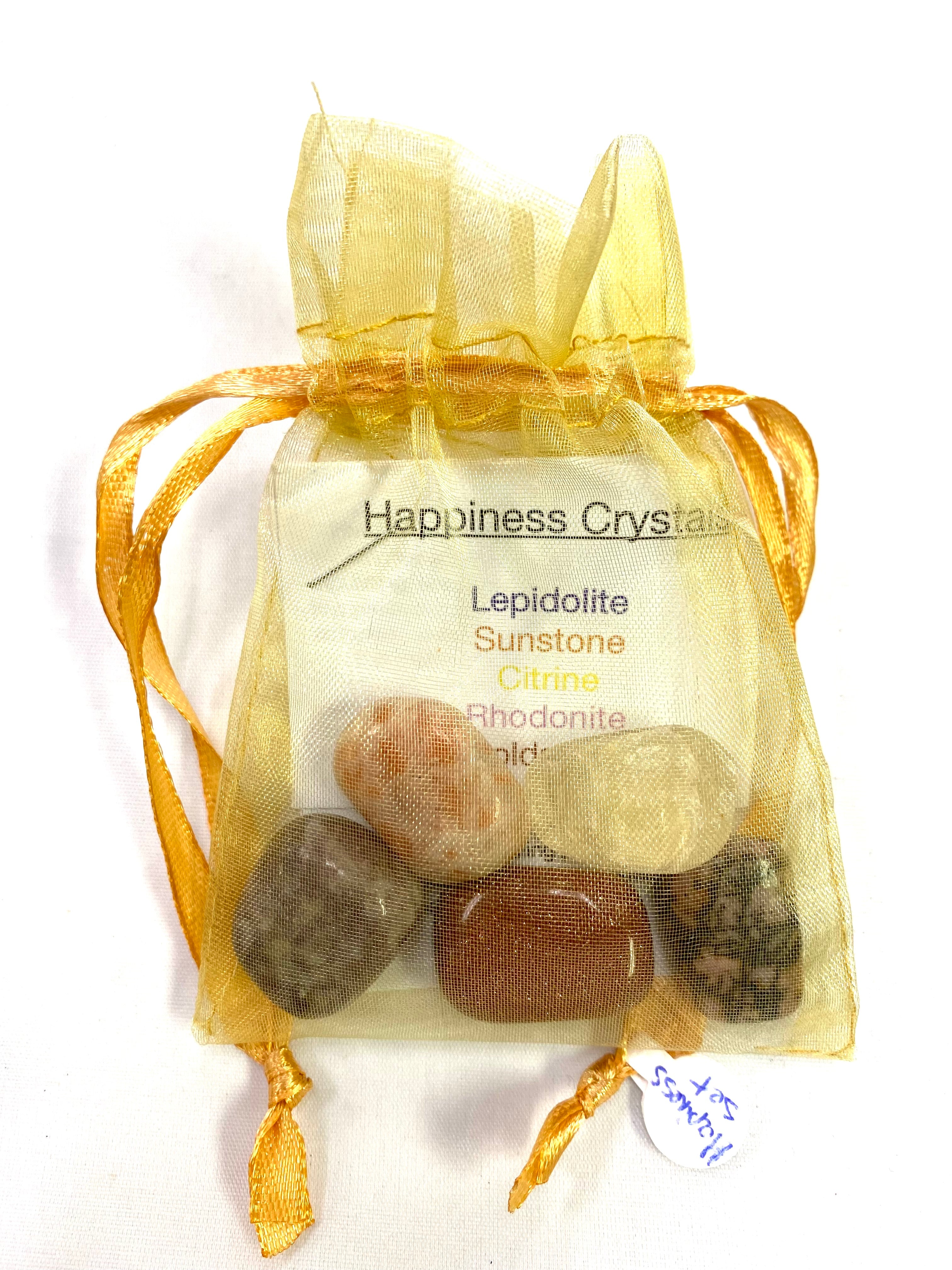 Happiness Crystals Bag Set - Lighten Up Shop