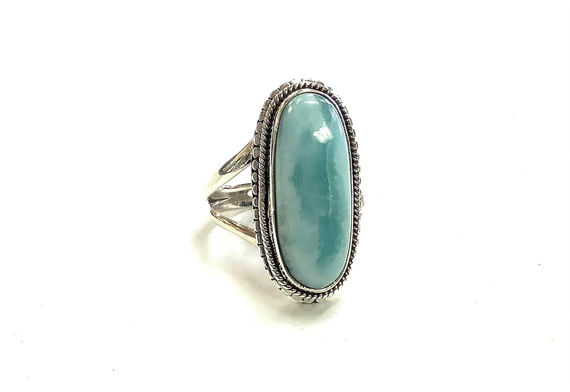 Larimar Ring (92) - Lighten Up Shop