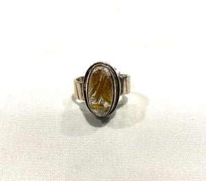 Rutilated Quartz Ring $56 - Lighten Up Shop