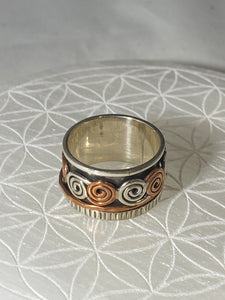 Spinner Ring Spiral - Lighten Up Shop