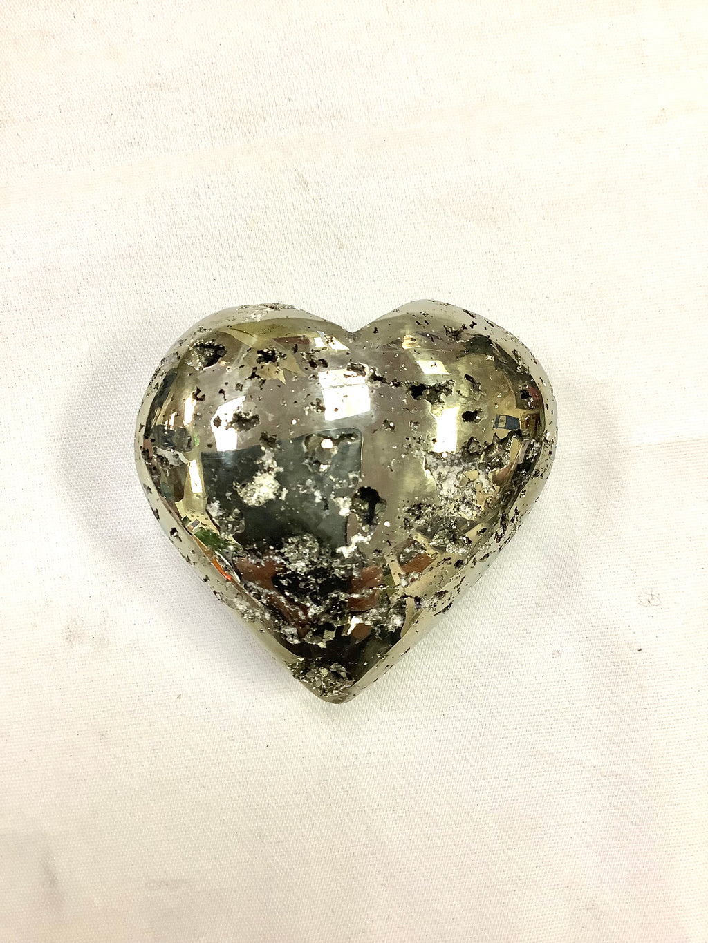 Pyrite Heart (2”) - Lighten Up Shop