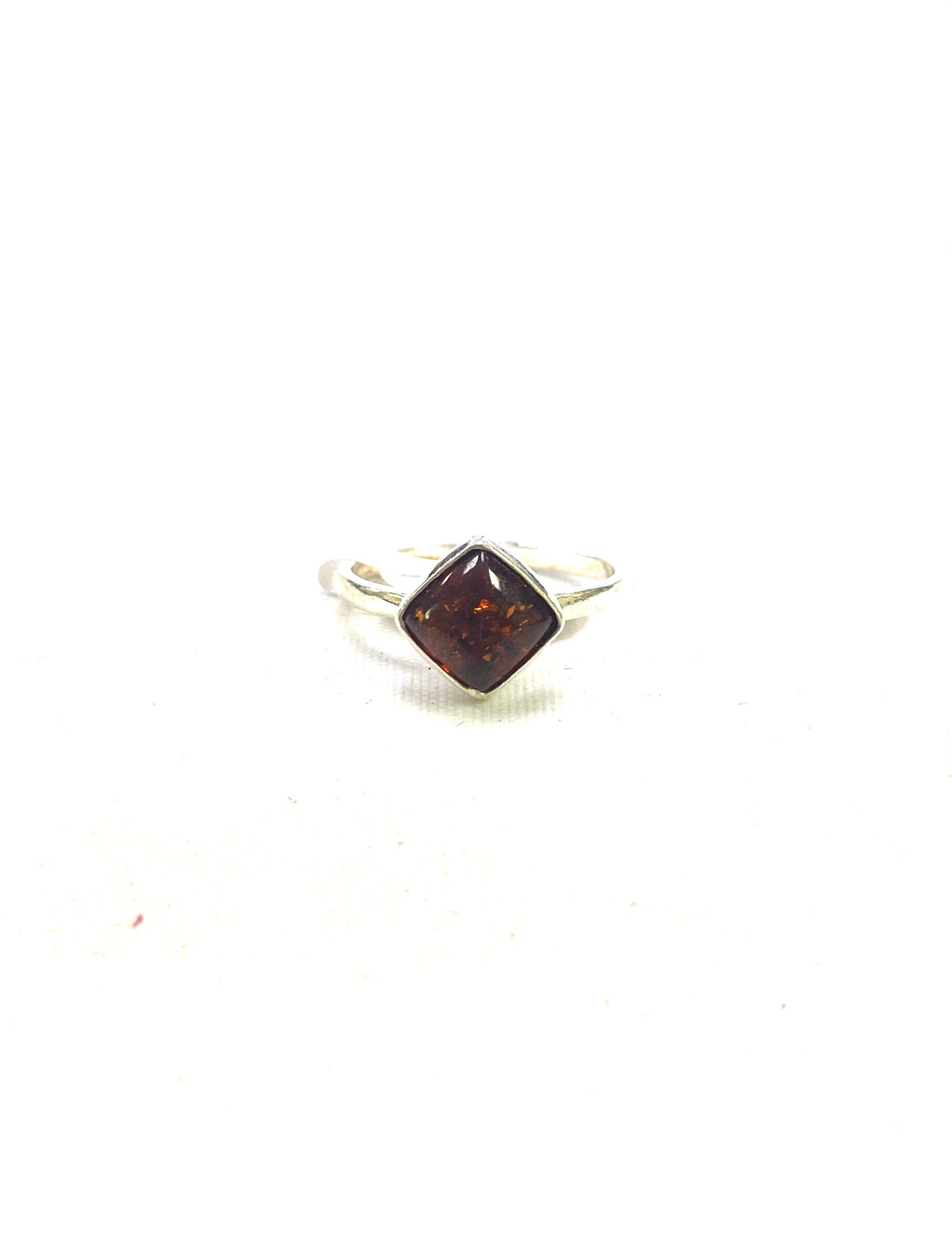 Amber Ring Diamond Shape (30) - Lighten Up Shop