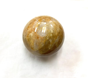 Gold Quartz Sphere - Lighten Up Shop