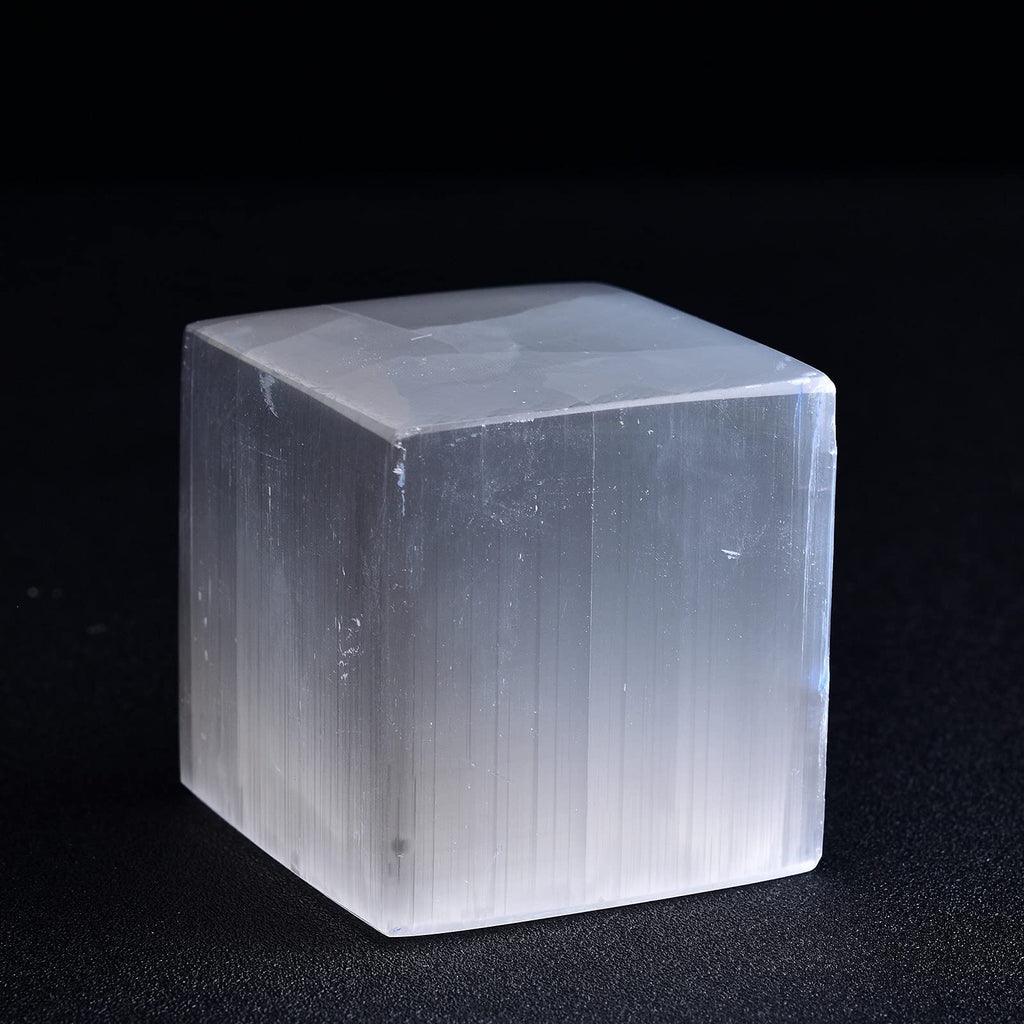 Selenite Cube - Lighten Up Shop