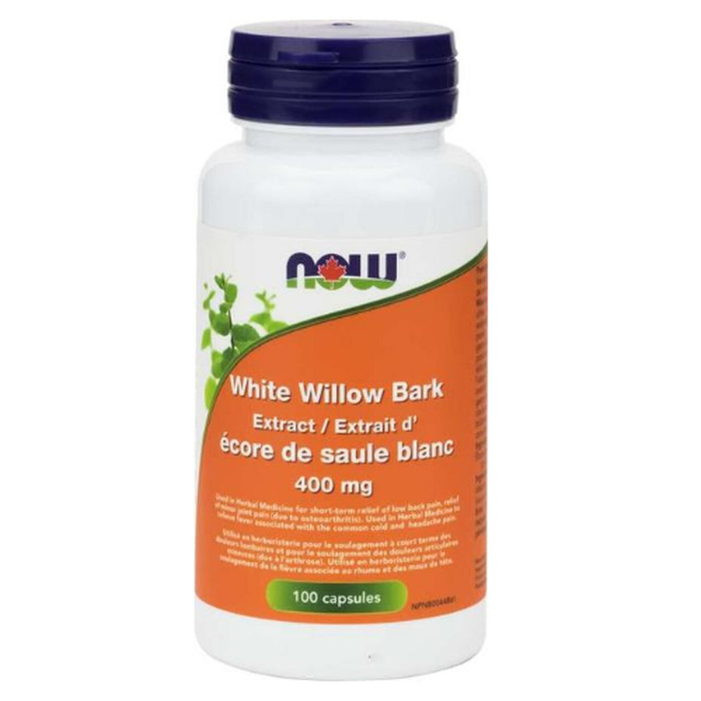 White Willow Bark Extract 400mg 100 Capsules - Lighten Up Shop