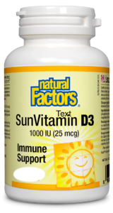 Vitamin D3 1000IU 180 softgels - Lighten Up Shop